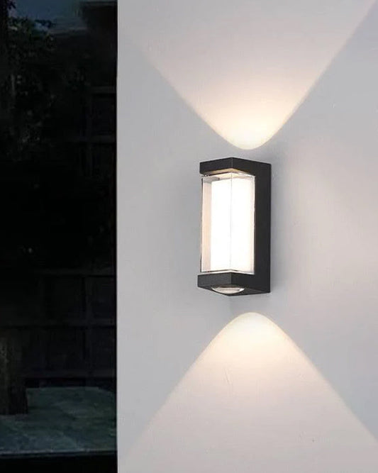 Prism Glow Outdoor Wall Light