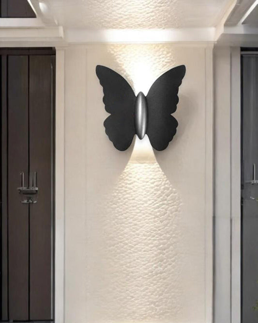 Butterfly Glow Out Door Wall Light